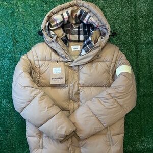 Beige Burberry jacket Size L